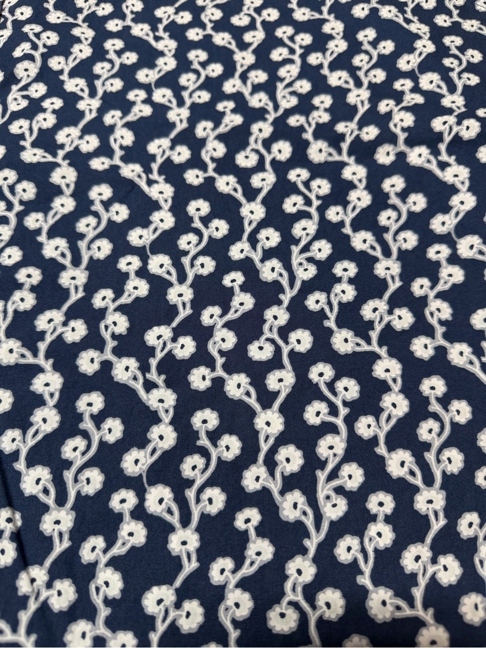 UNTUCKit Navy White Floral Hawaiian Button Down Shirt Mens 3XL Beach Vacation - Picture 3 of 11